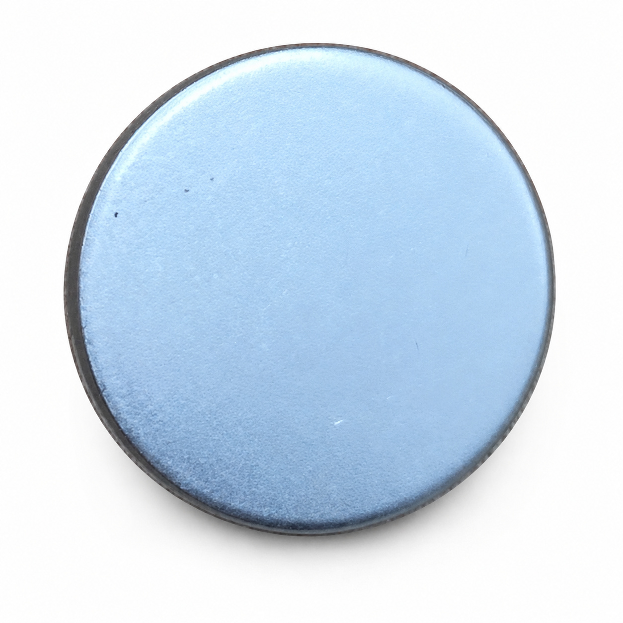 custom zinc alloy resin snap button blue black multicolor round smooth enamel — view 1